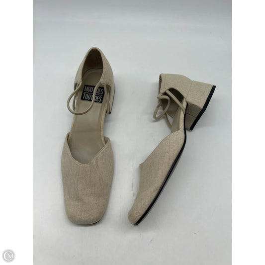 Shoes Heels Block By Mootsies Tootsies In Cream, Size: 7