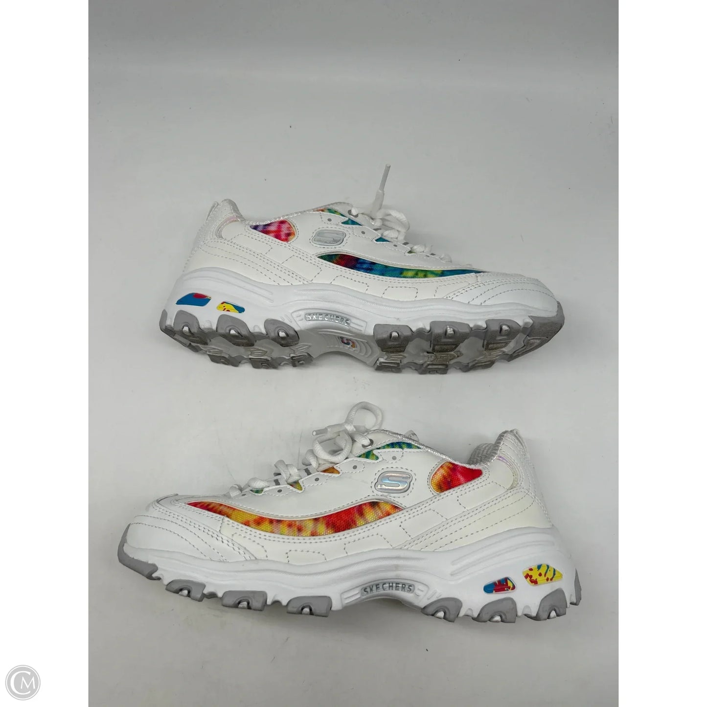 Shoes Athletic By Skechers In White, Size: 9