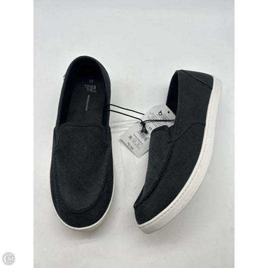 Shoes Flats By Time And Tru In Black, Size: 10