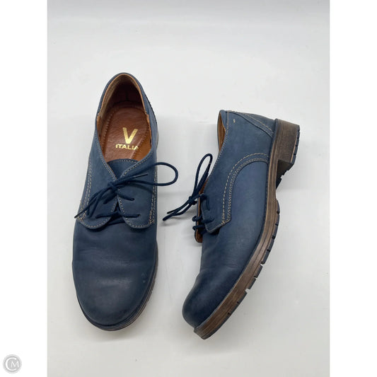 Shoes Flats By Clothes Mentor In Blue, Size: 8.5