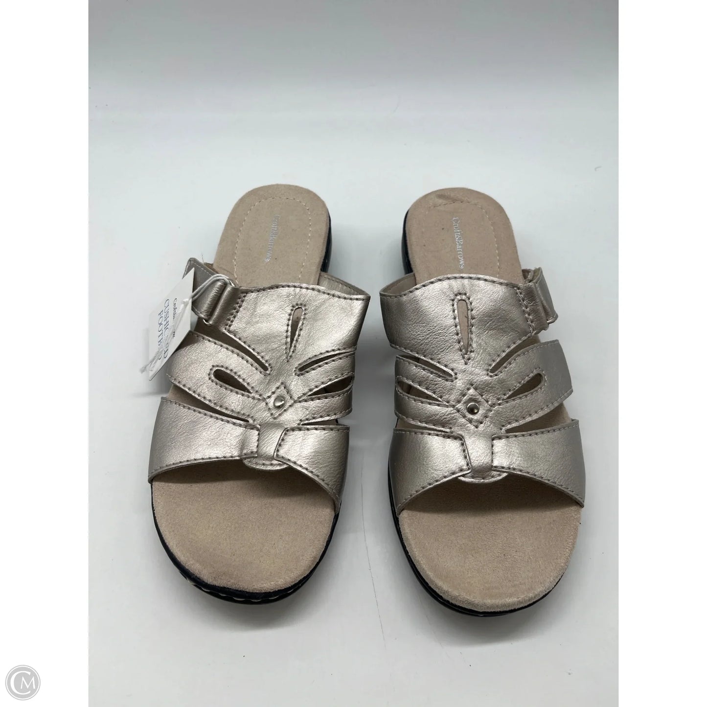 Sandals Flats By Croft And Barrow In Gold, Size: 8.5