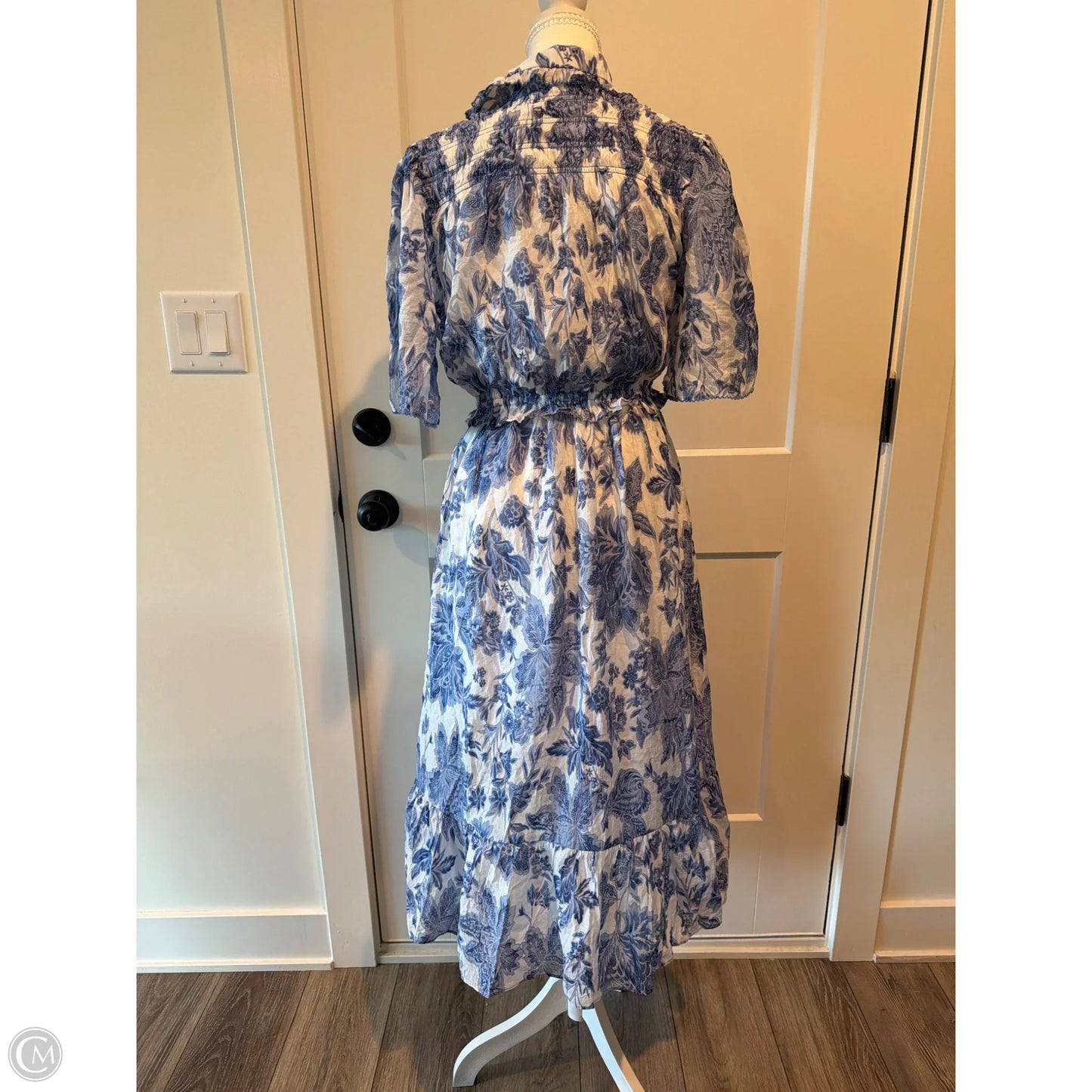 Dress Casual Midi By Current Air In Blue, Size: S