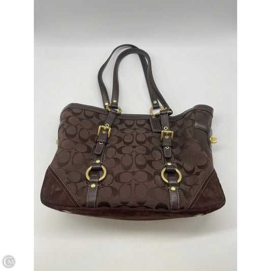 Handbag Designer By Coach, Size: Medium