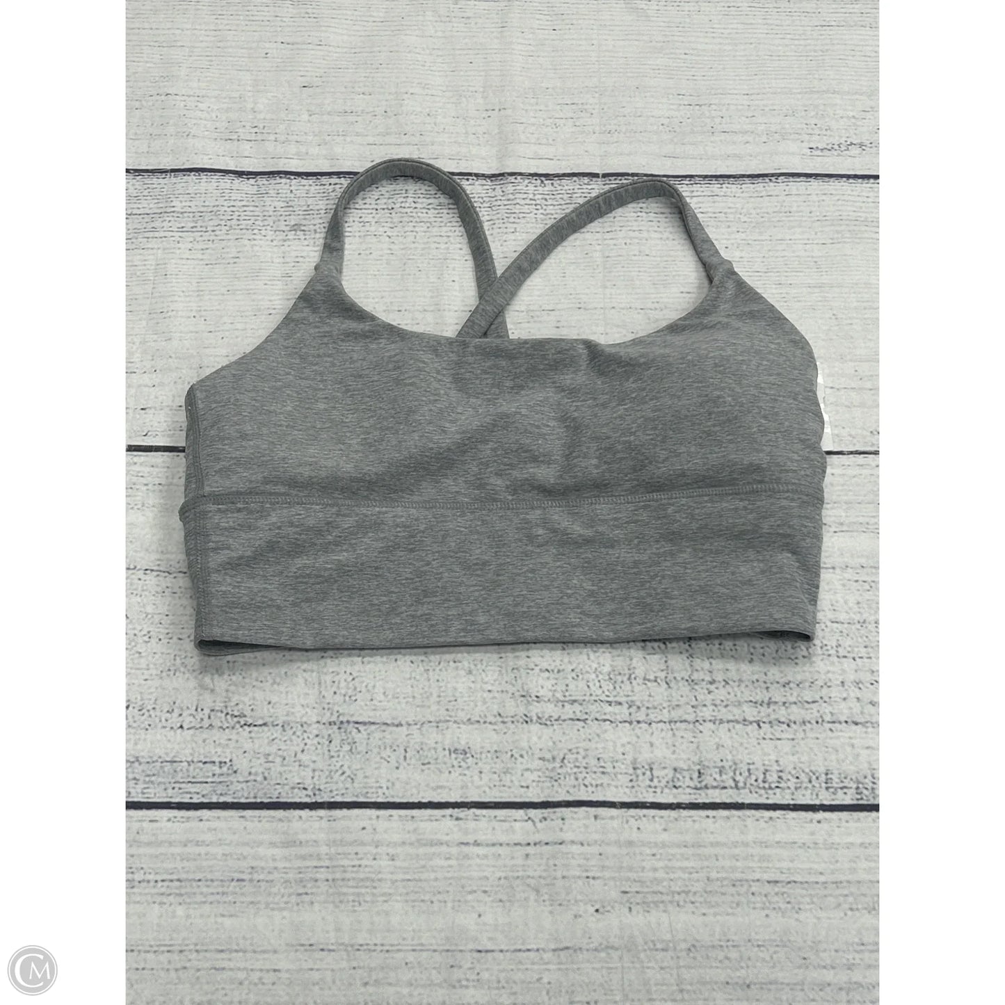 Athletic Bra By Vuori In Grey, Size: M