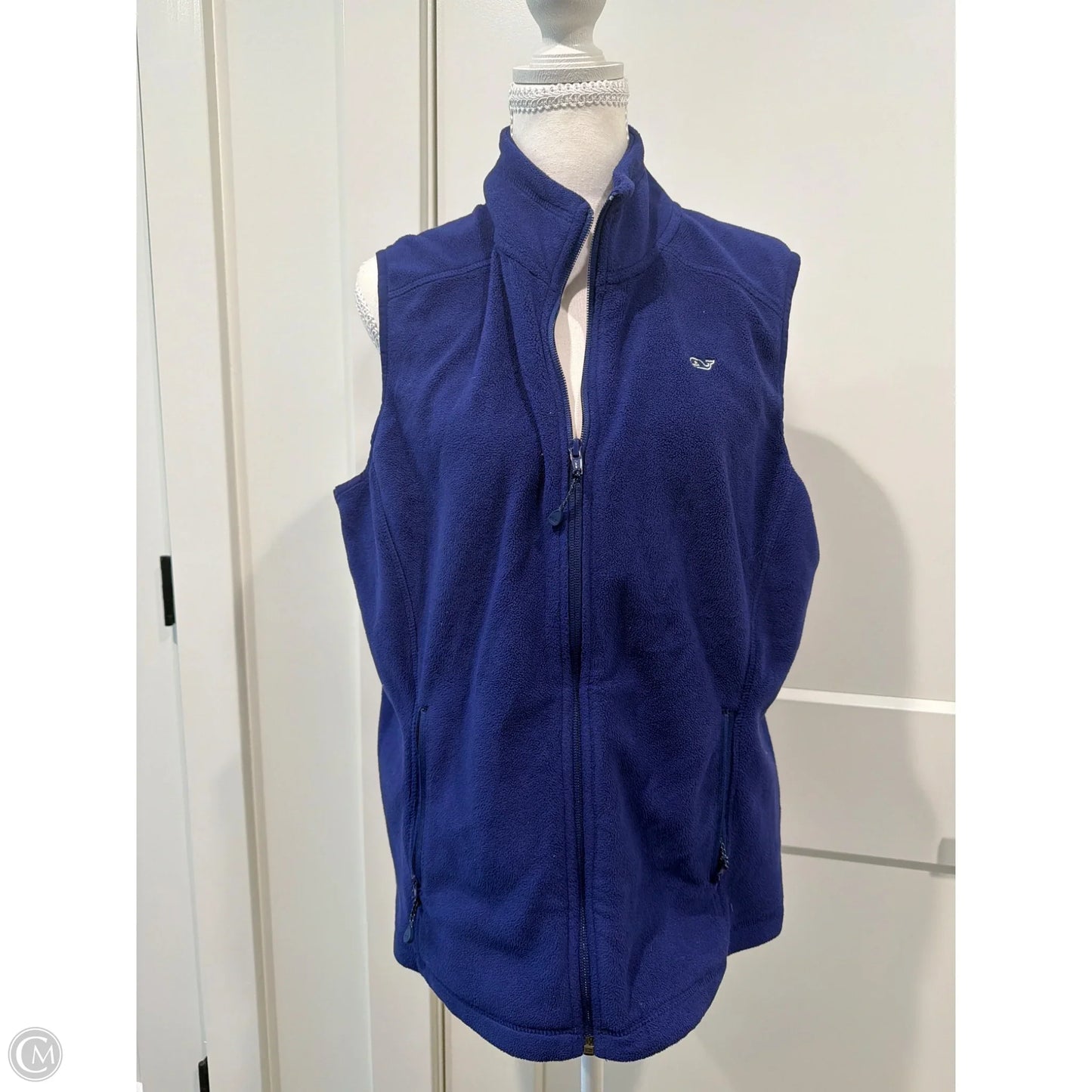Vest Fleece By Vineyard Vines In Purple, Size: L