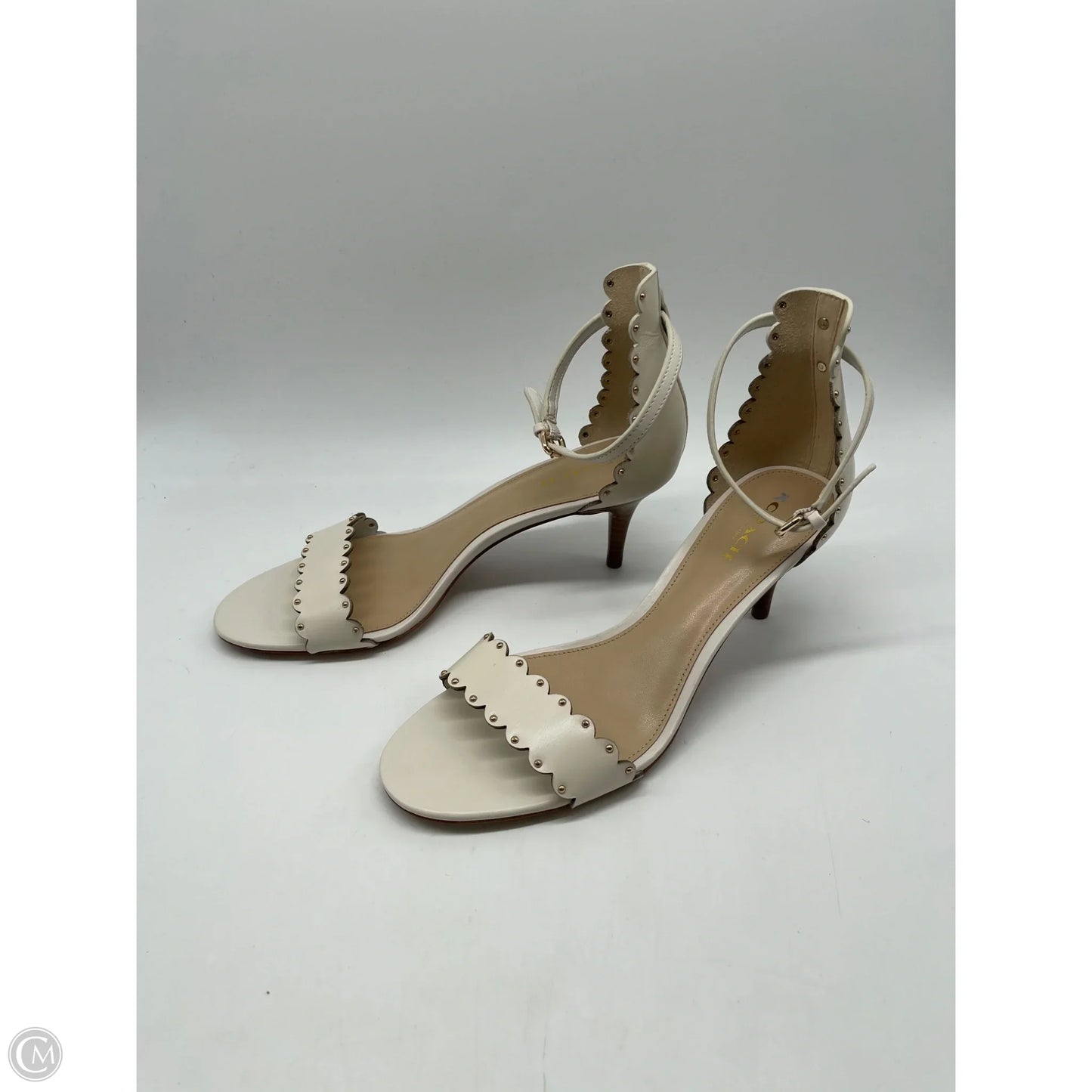 Shoes Designer By Coach In Cream, Size: 7.5