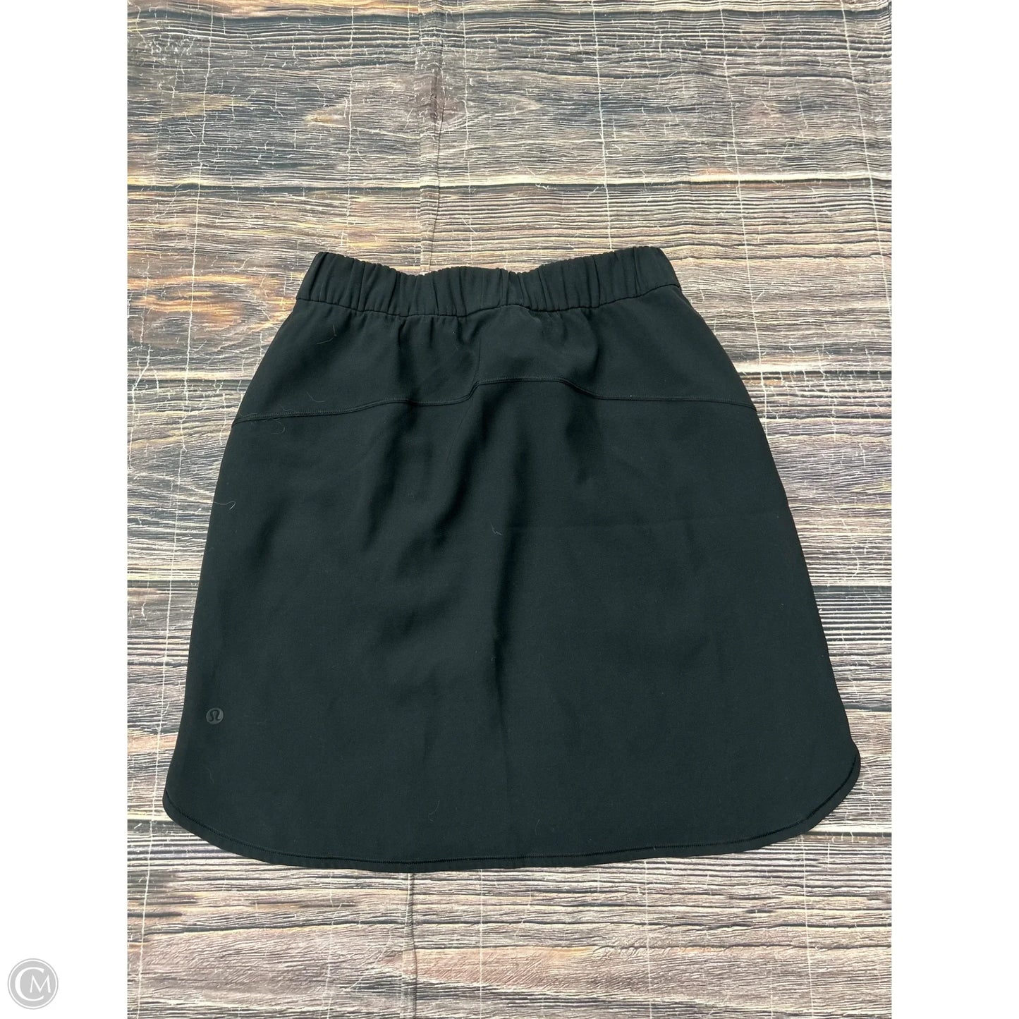 Athletic Skirt By Lululemon In Black, Size: 8
