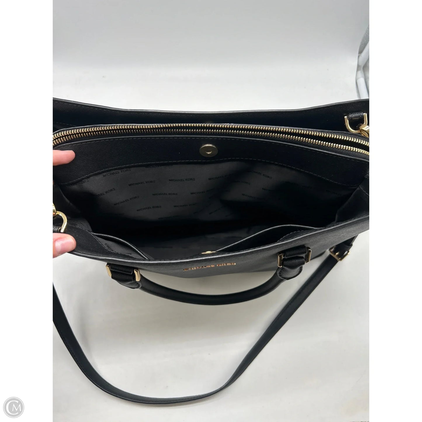 Crossbody Designer By Michael Kors, Size: Large