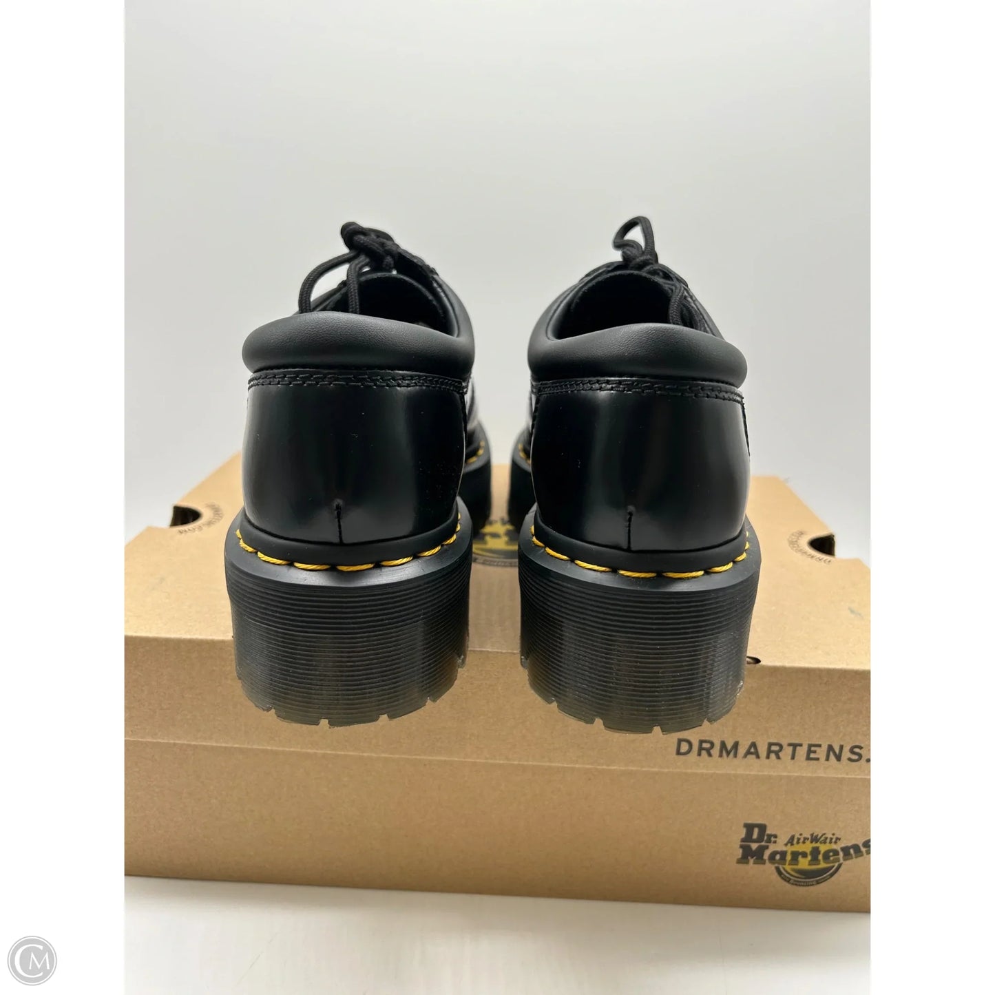 Shoes Sneakers Platform By Dr Martens In Black, Size: 9
