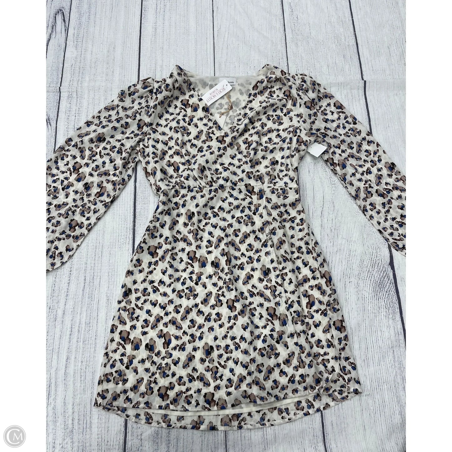 Dress Casual Short By Heartloom In Cream, Size: S