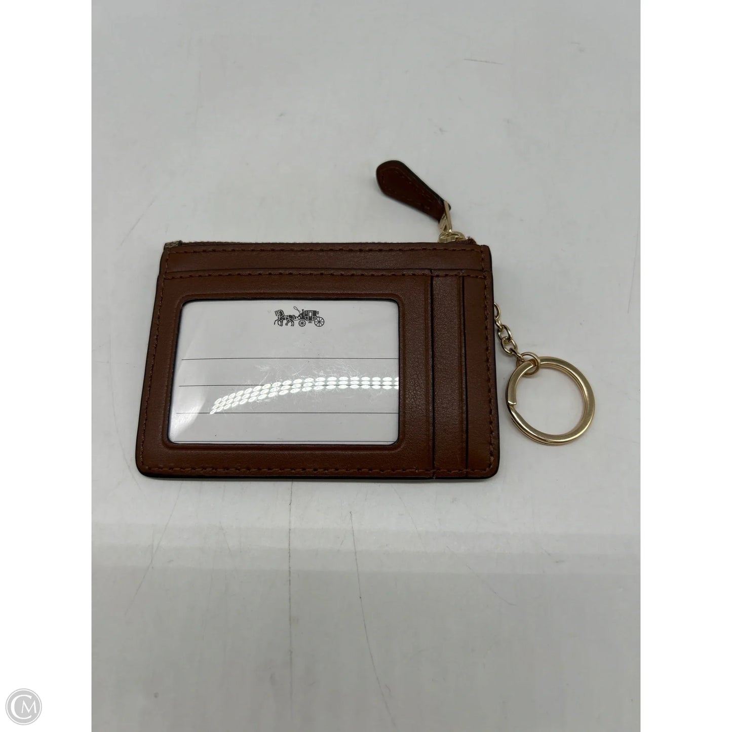 Coin Purse Designer By Coach, Size: Small