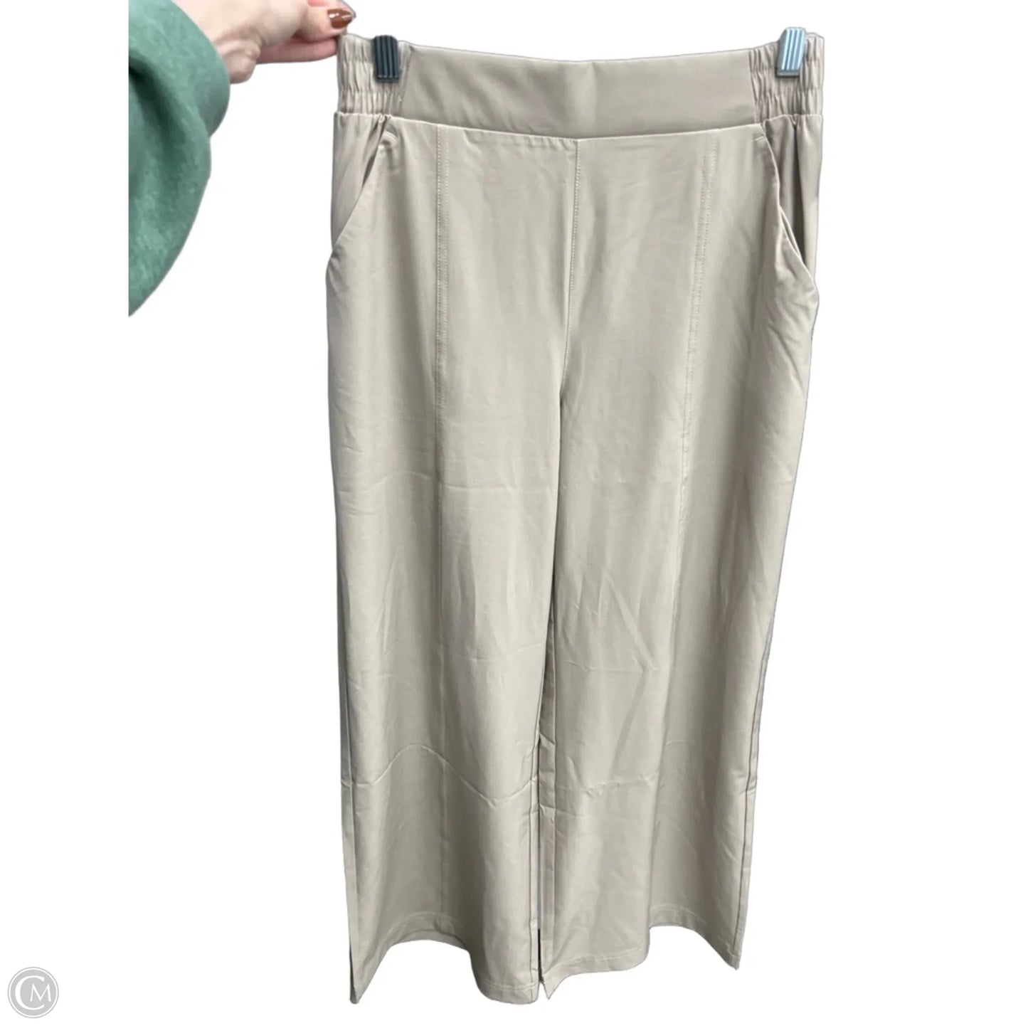 Athletic Pants By Fabletics In Tan, Size: S