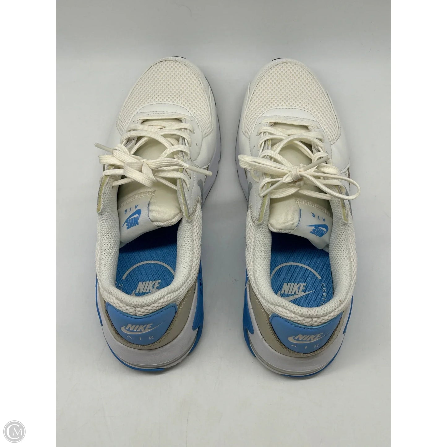 Shoes Athletic By Nike In White, Size: 7.5
