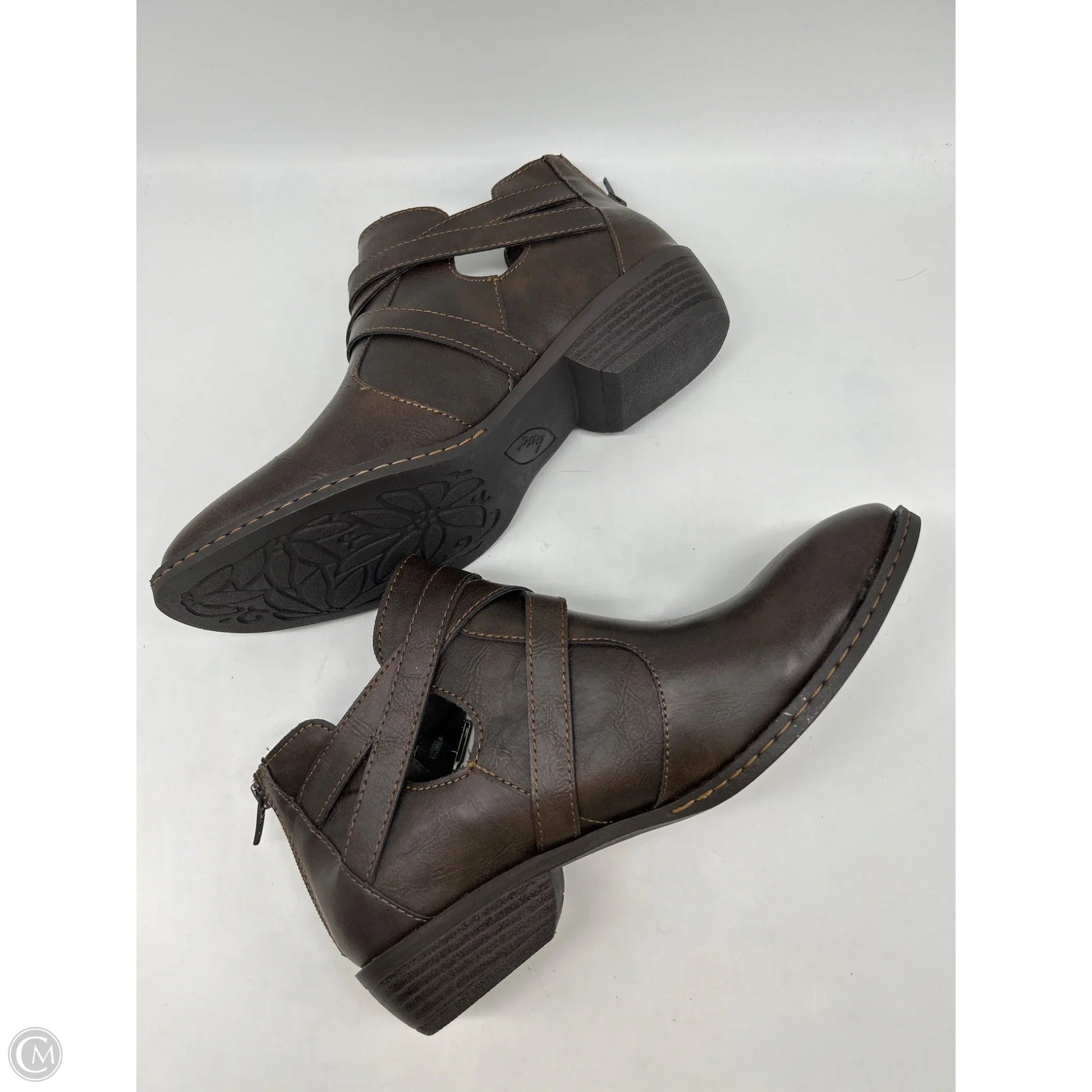 boc dress boots Ankle Flats By In Black, Size: 10 printed velvet fabric lining and a cushioned footbed covered in the same velvet fabric Boc by born riding boots"