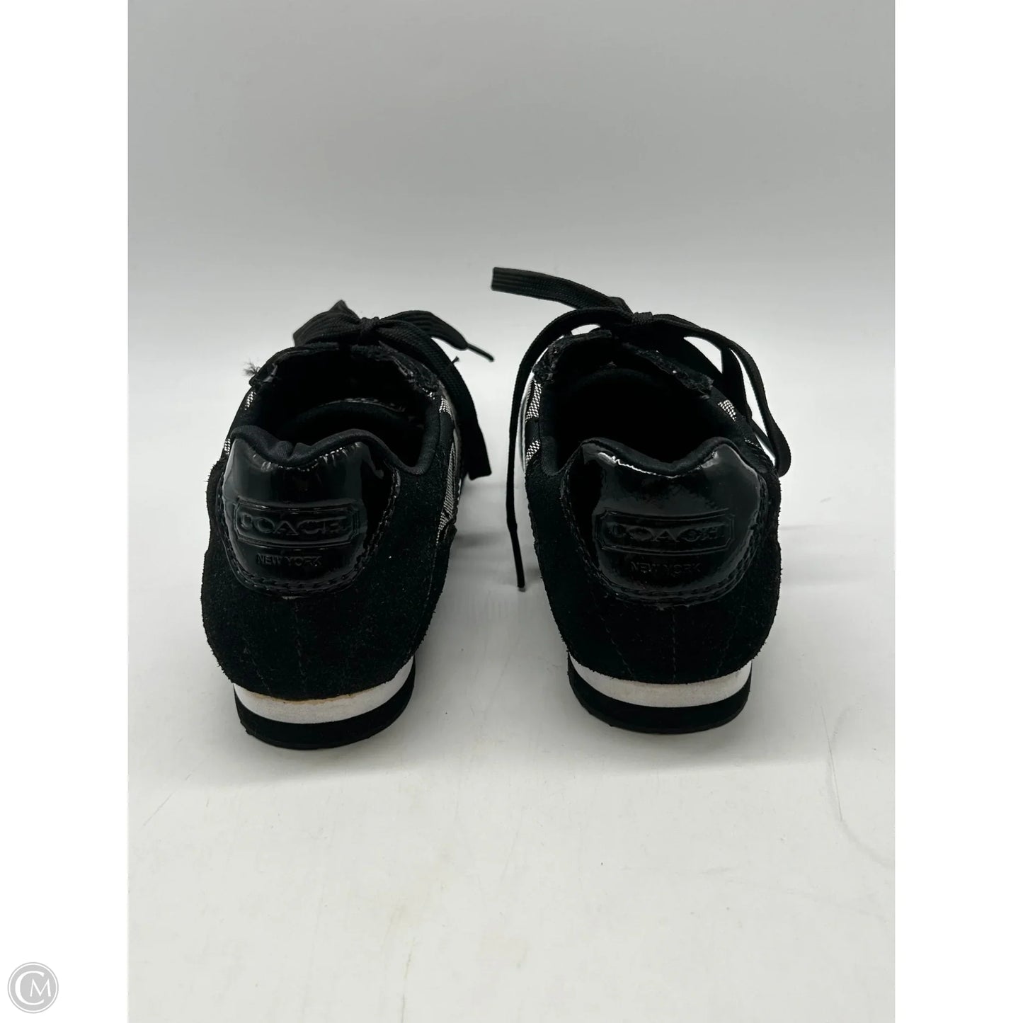Shoes Designer By Coach In Black, Size: 6