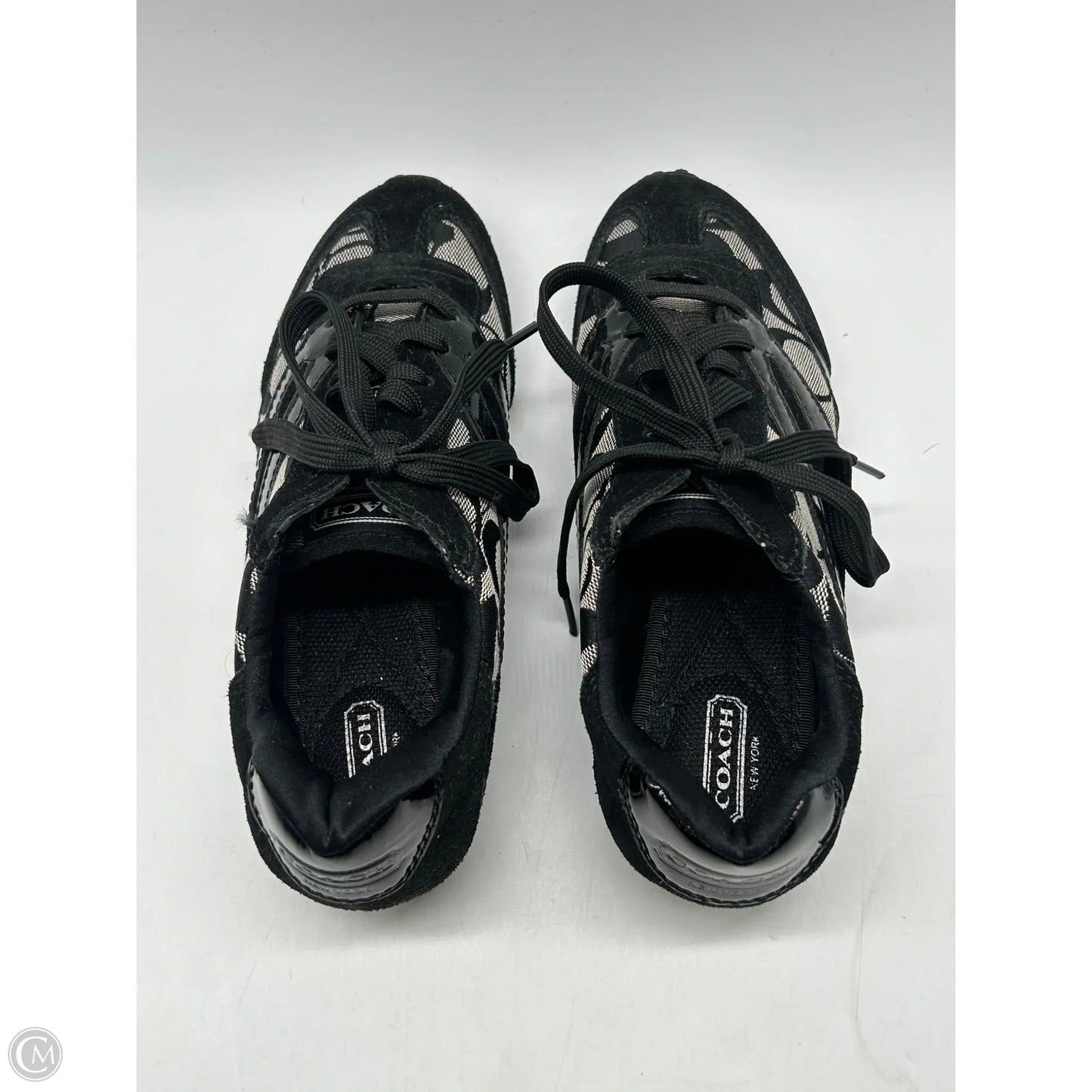 Shoes Designer By Coach In Black, Size: 6