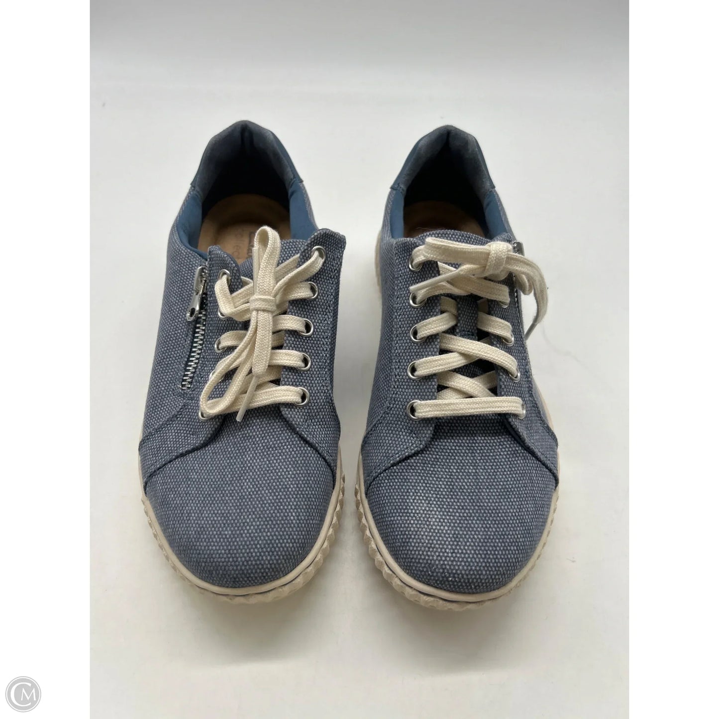 Shoes Flats By Clarks In Blue, Size: 6