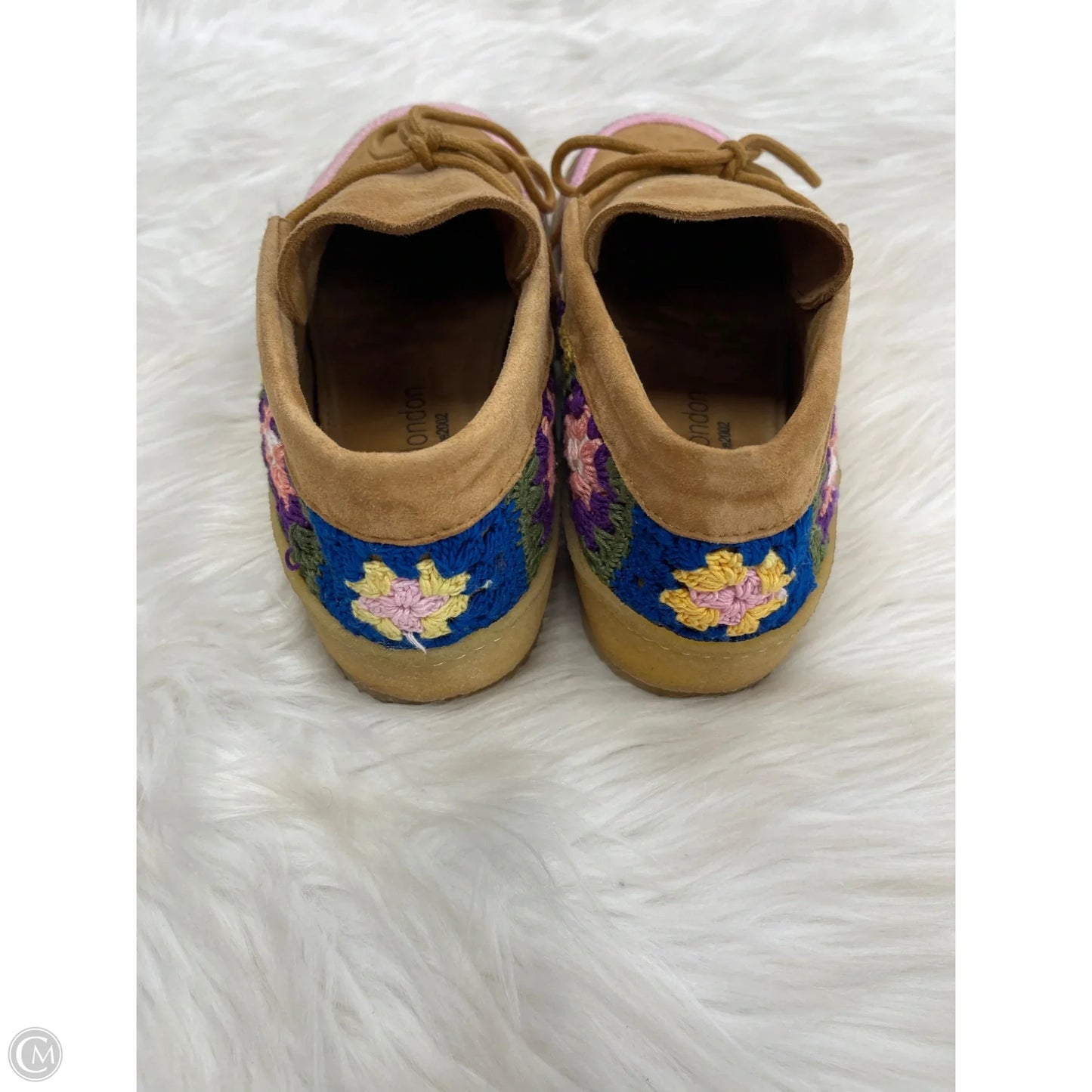 Shoes Flats By Clothes Mentor In Tan, Size: 7.5