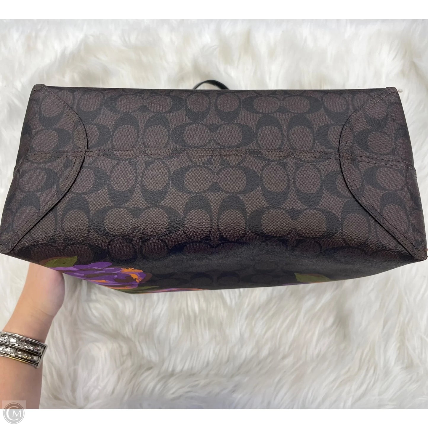 Tote Designer By Coach, Size: Large