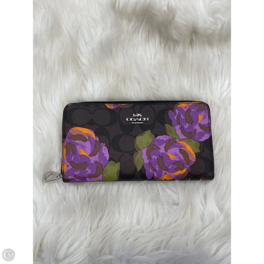Wallet Designer By Coach, Size: Large
