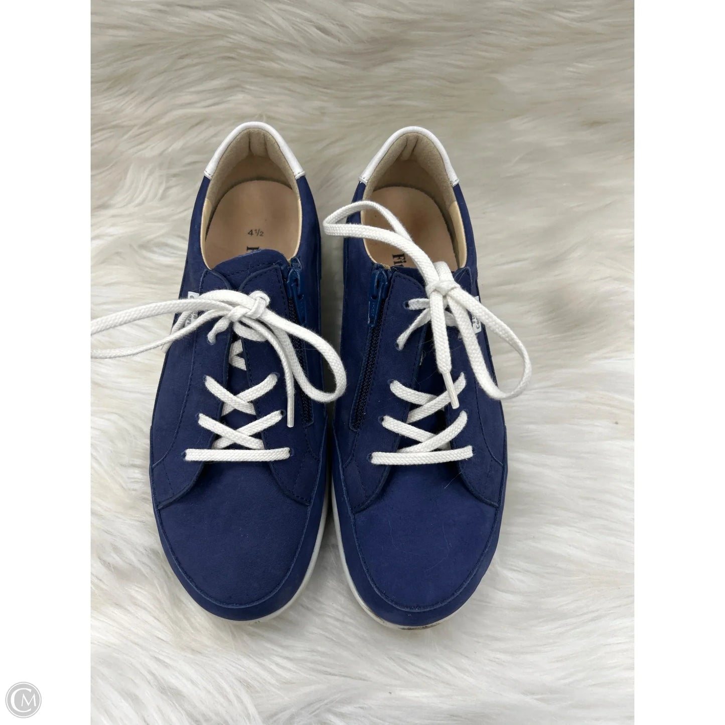 Shoes Sneakers By Finn Comfort In Navy, Size: 7