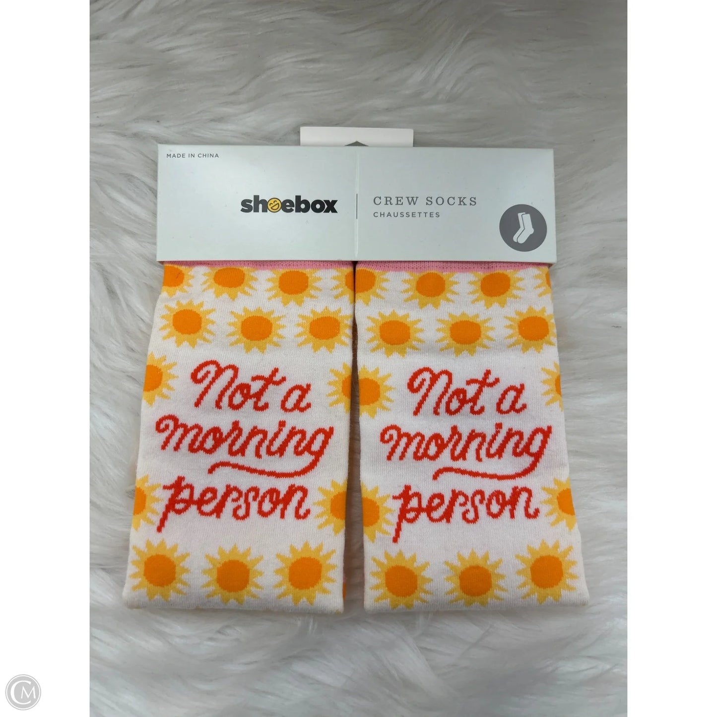 Socks By Clothes Mentor In Orange, Size: Osfm
