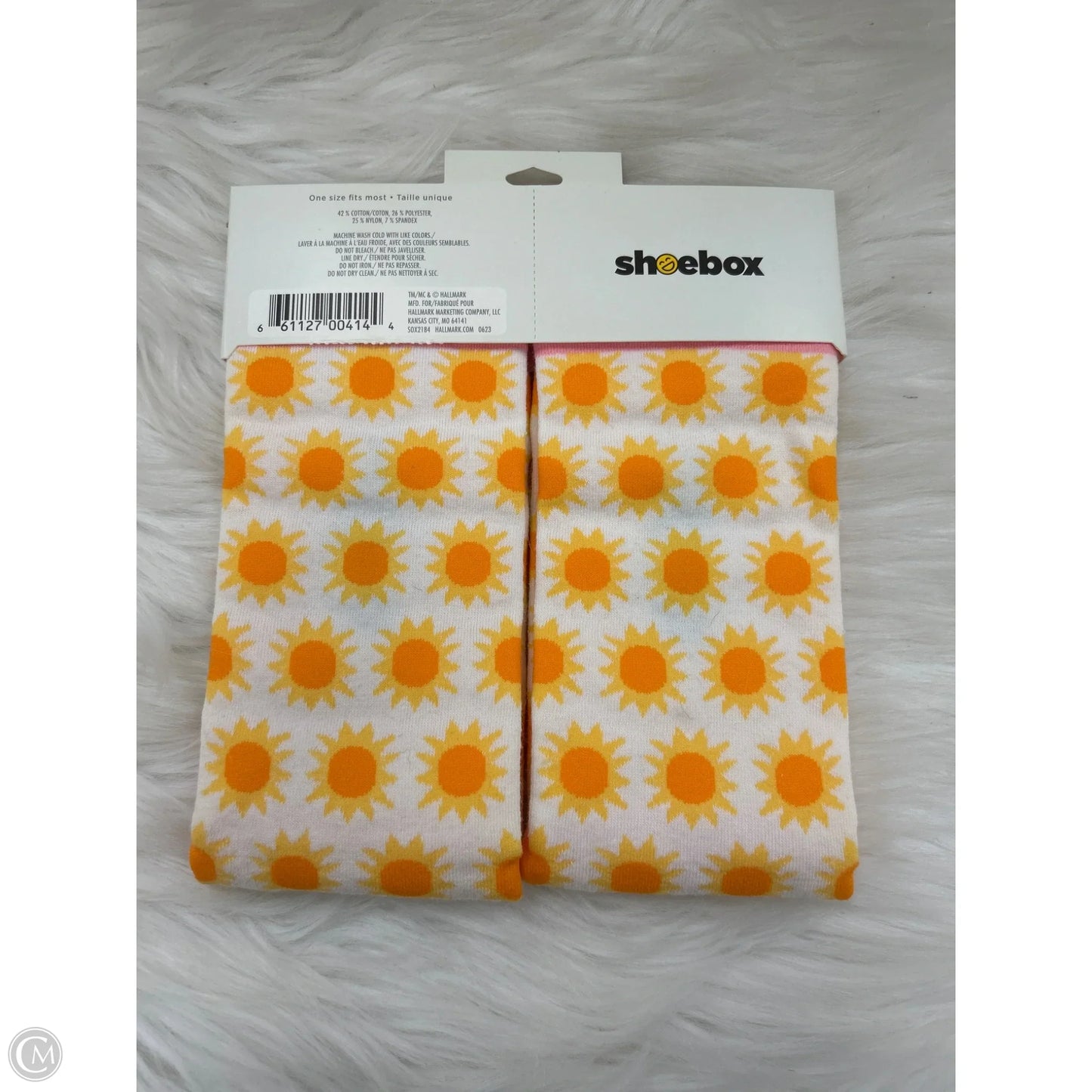 Socks By Clothes Mentor In Orange, Size: Osfm