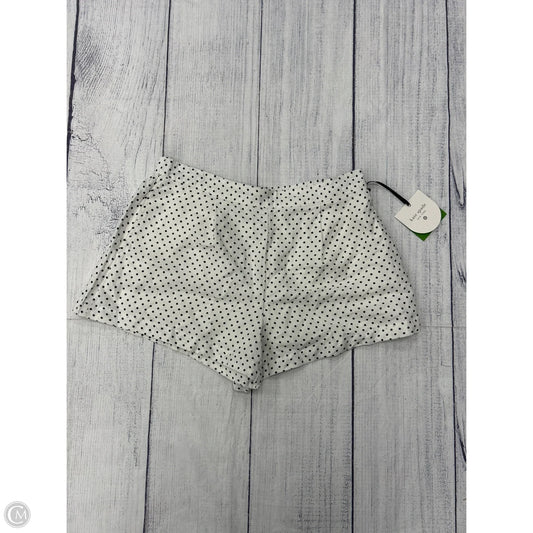 Shorts Designer By Kate Spade In White, Size: L
