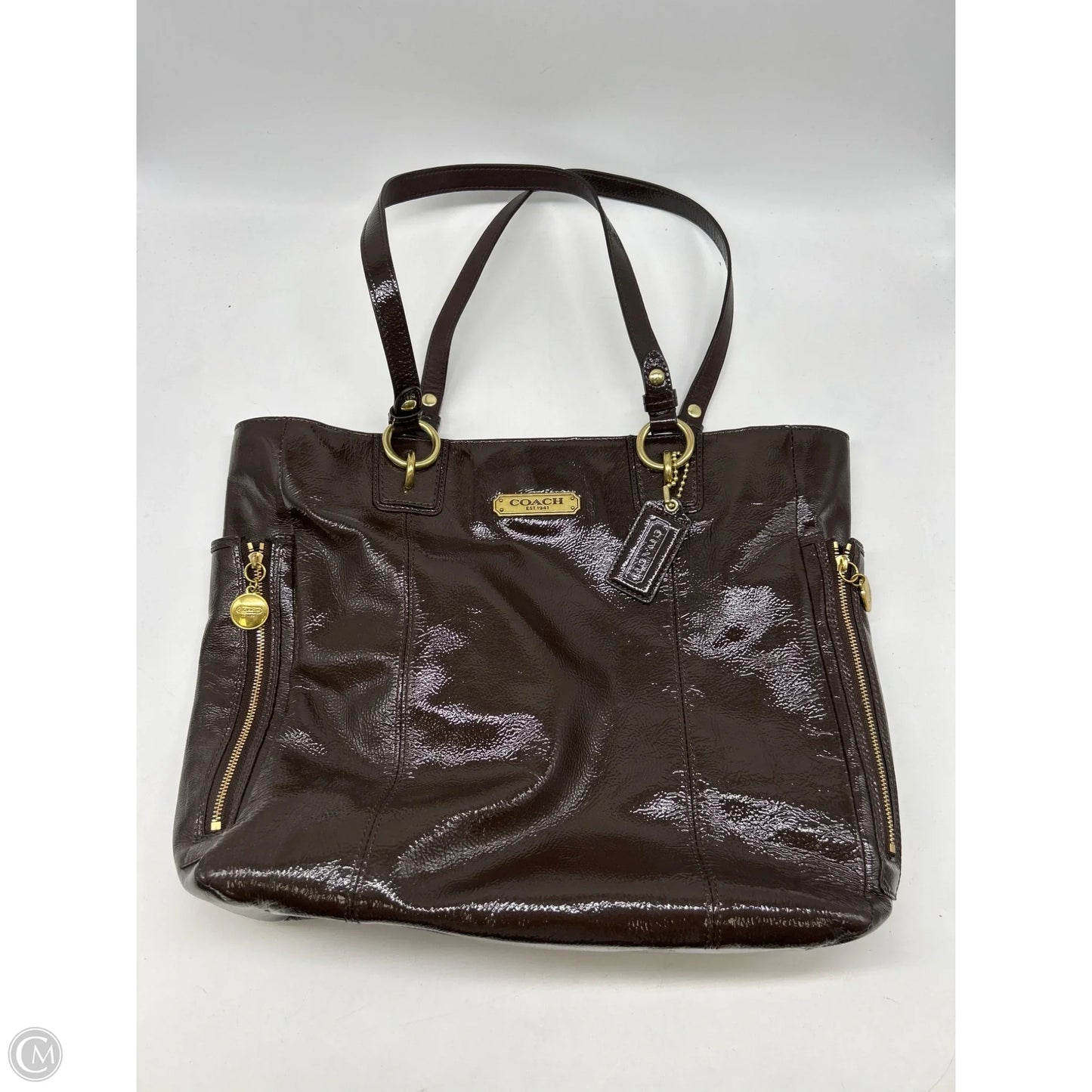 Handbag Designer By Coach, Size: Large