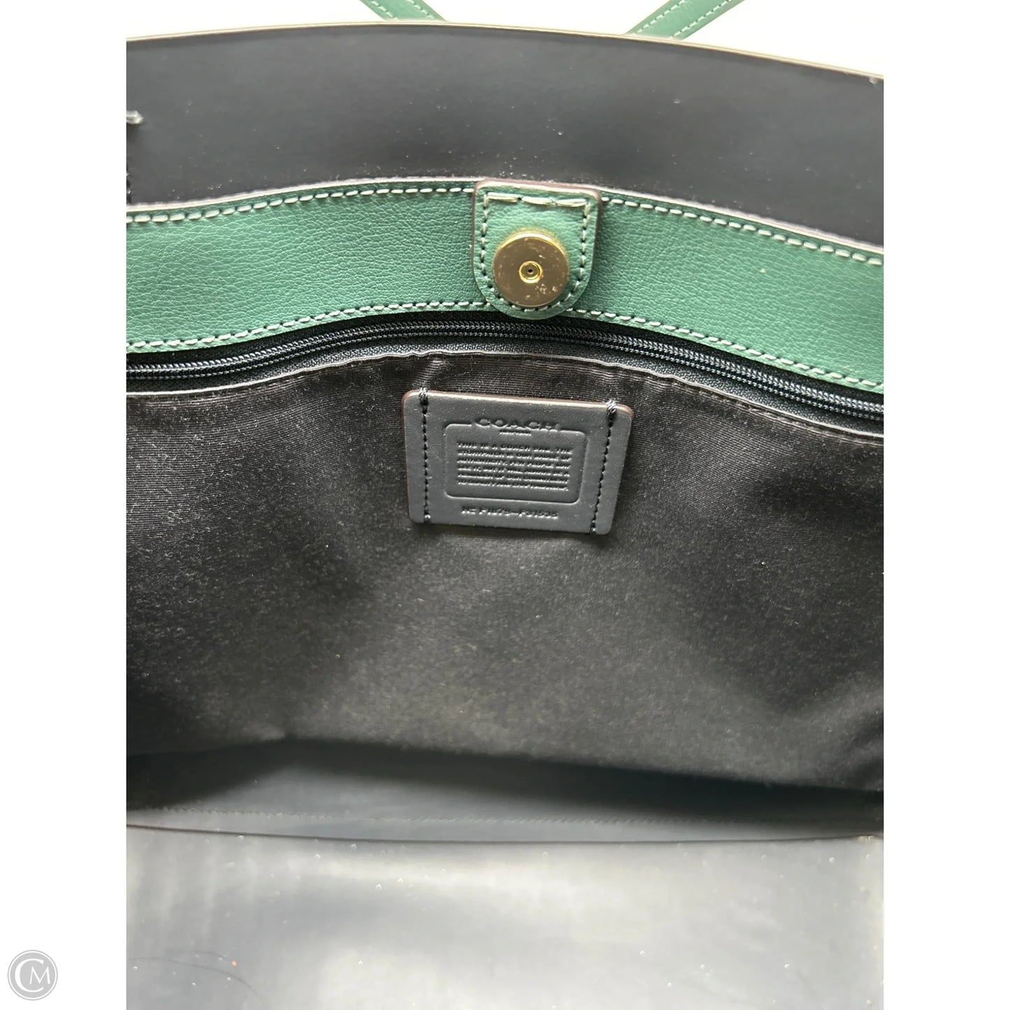 Tote Designer By Coach, Size: Large