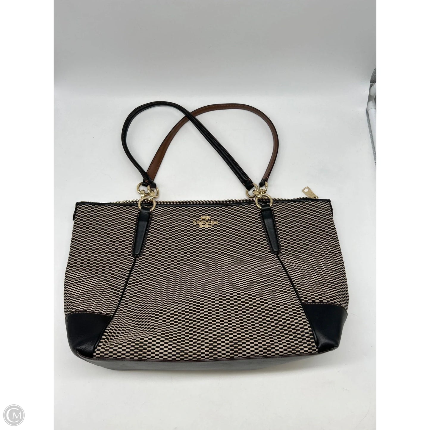 Handbag Designer By Coach, Size: Large