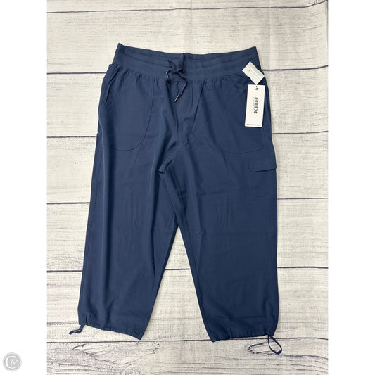 Athletic Capris By Rbx In Blue, Size: L