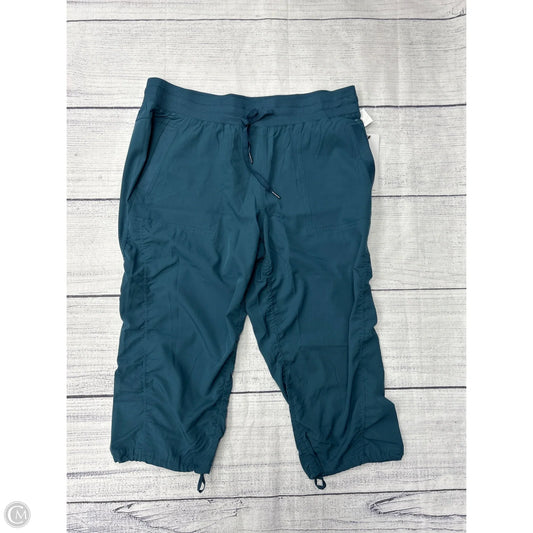 Athletic Capris By Rbx In Teal, Size: L