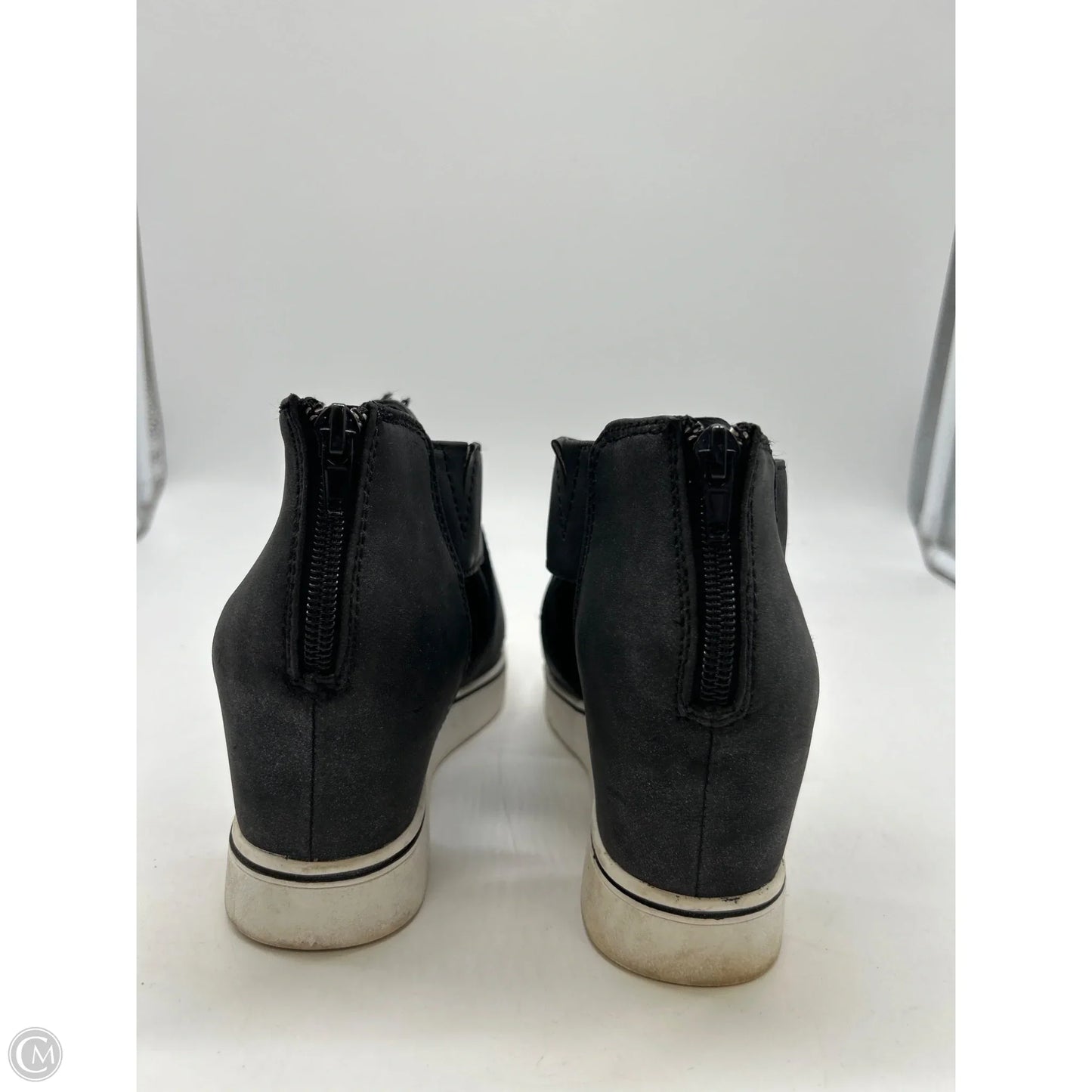 Shoes Heels Wedge By Maurices In Black, Size: 7