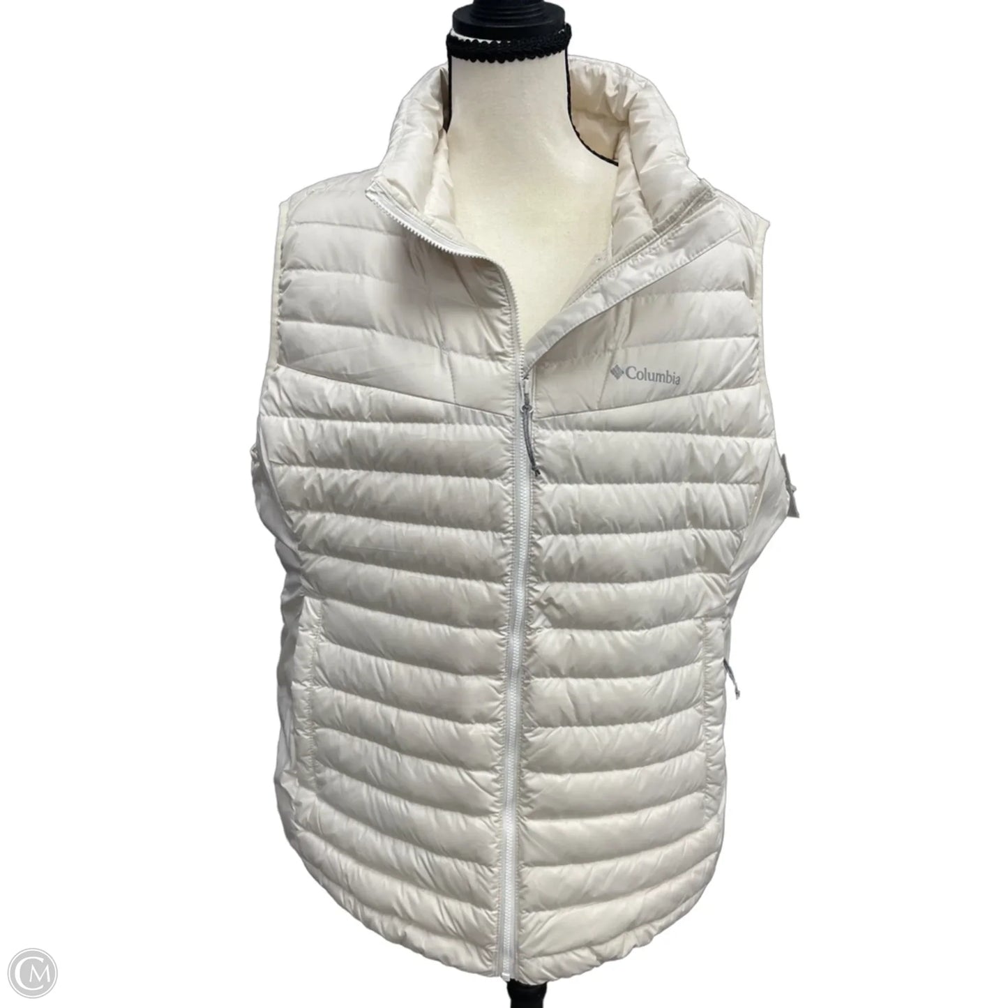 Vest Puffer & Quilted By Columbia In Cream, Size: 1x