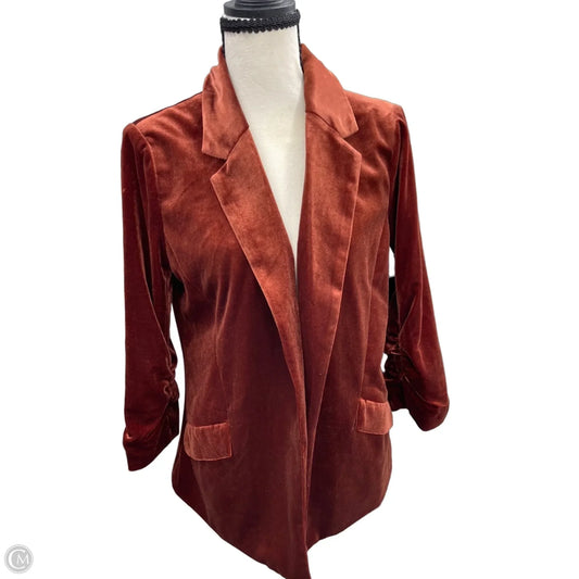 Blazer By Skies Are Blue In Orange, Size: M
