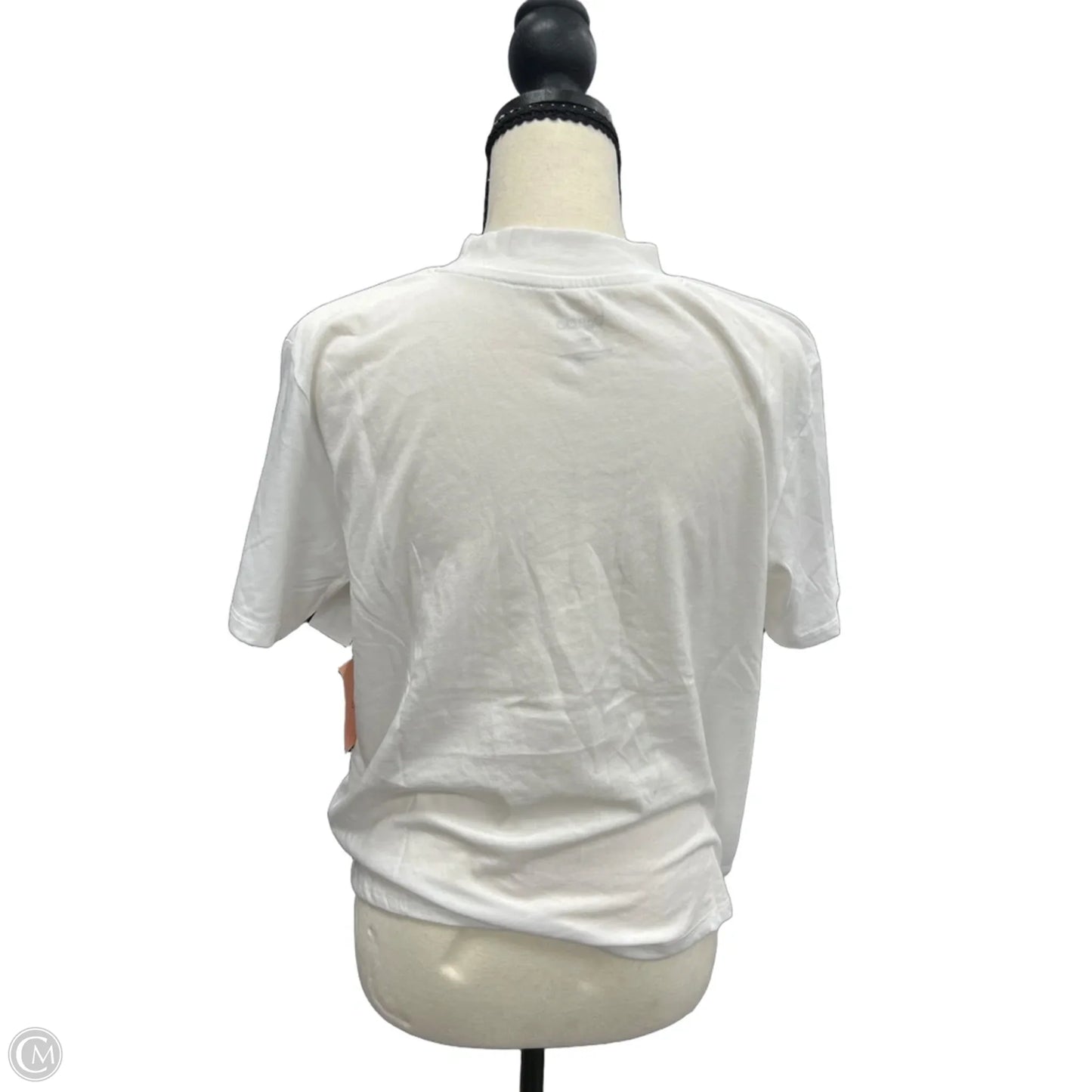 Top Short Sleeve Basic By Clothes Mentor In White, Size: S