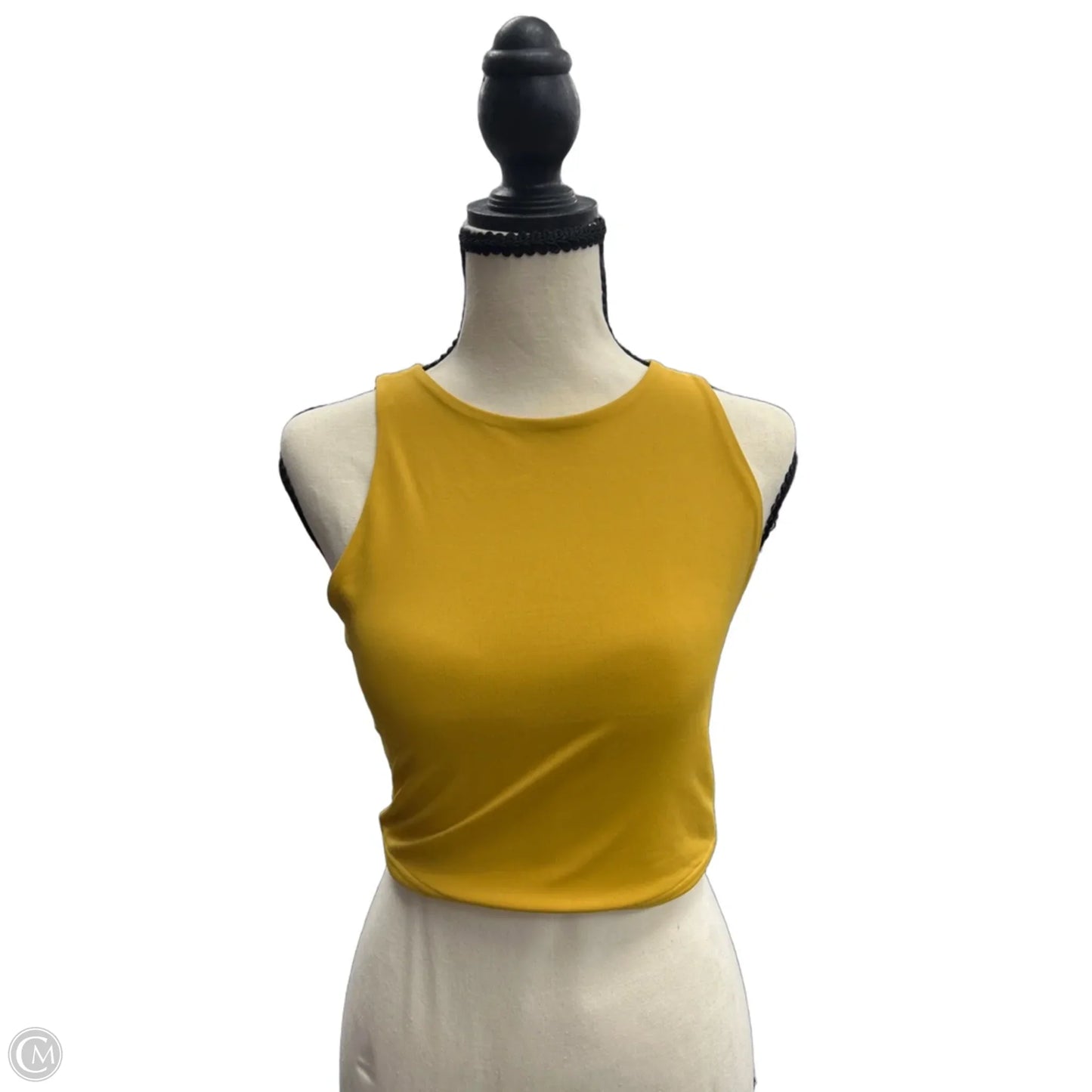 Athletic Tank Top By Reoria In Yellow, Size: S