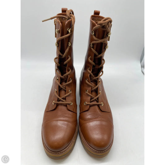 Boots Combat By Michael By Michael Kors In Brown, Size: 8