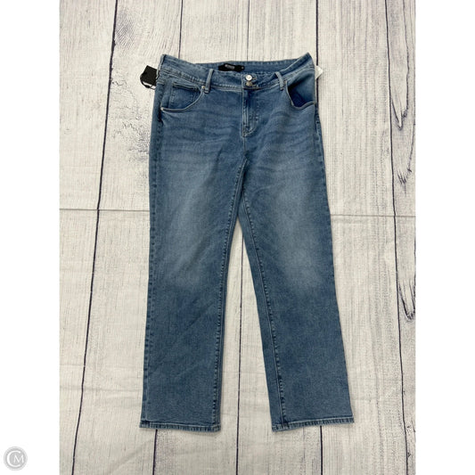 Jeans Boot Cut By Hudson In Blue Denim, Size: 12