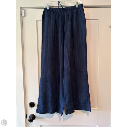 Pants Wide Leg By Anrabess In Blue, Size: L