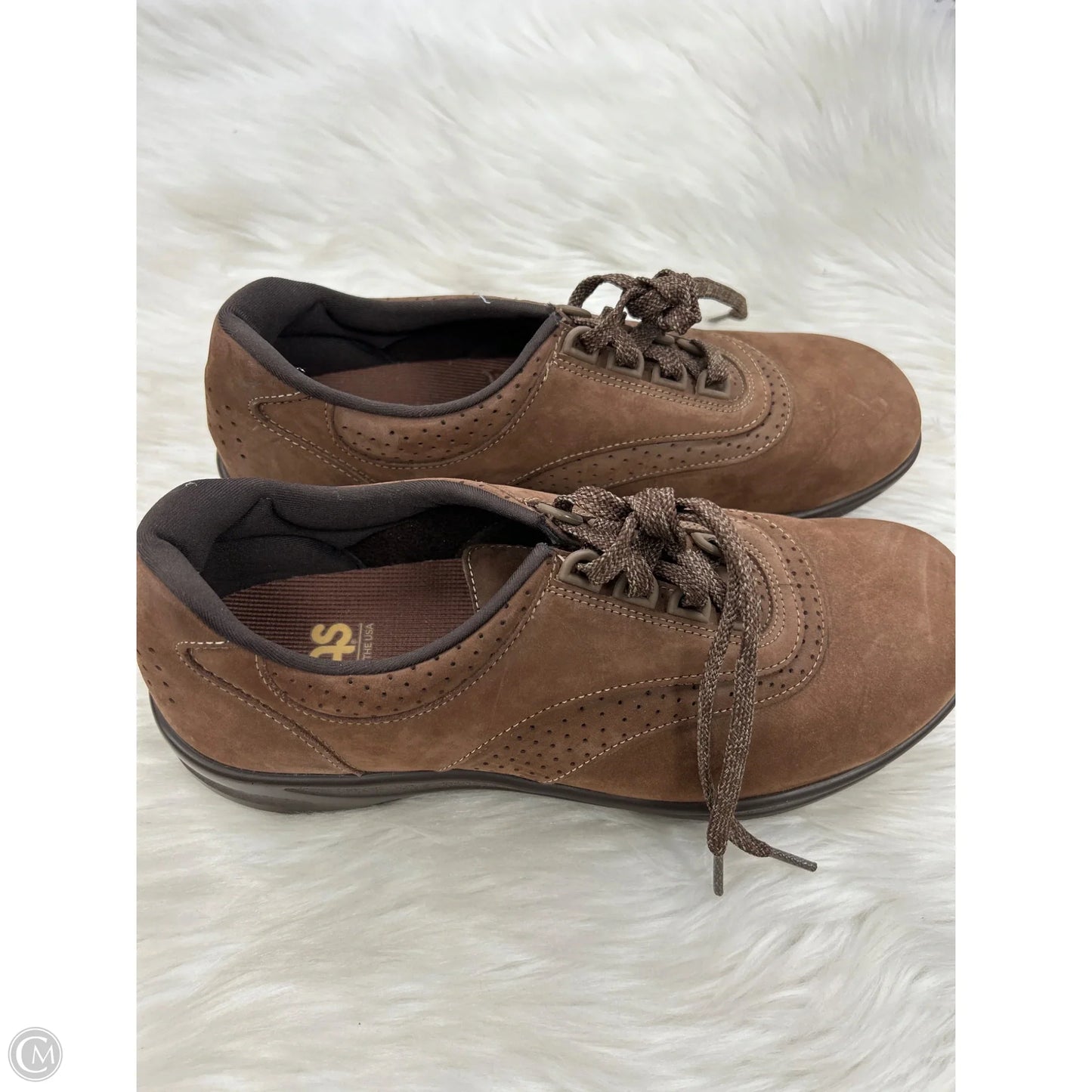 Shoes Flats By Sas In Brown, Size: 9.5