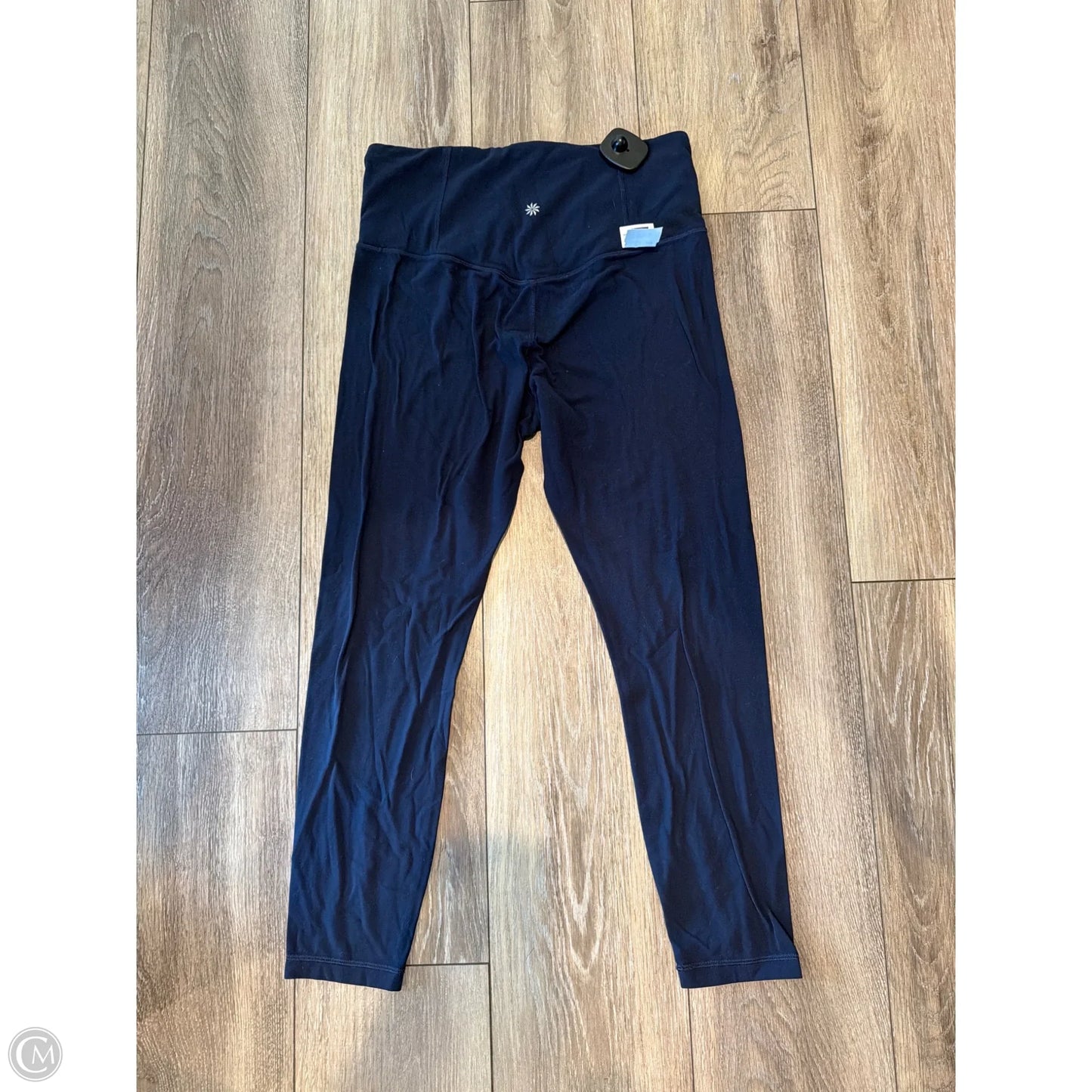 Athletic Leggings By Athleta In Black, Size: M
