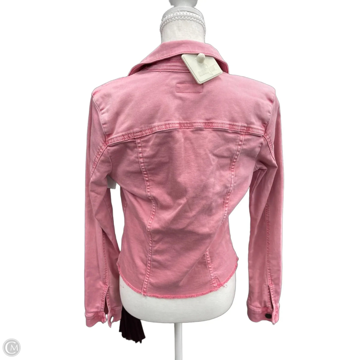 Jacket Denim By Kut In Red Denim, Size: Xs