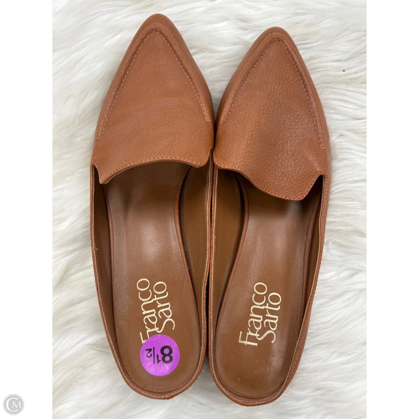 Shoes Flats By Franco Sarto In Brown, Size: 8.5