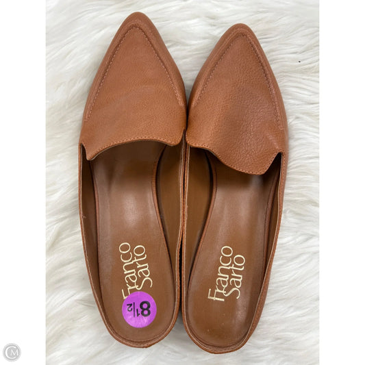 Shoes Flats By Franco Sarto In Brown, Size: 8.5