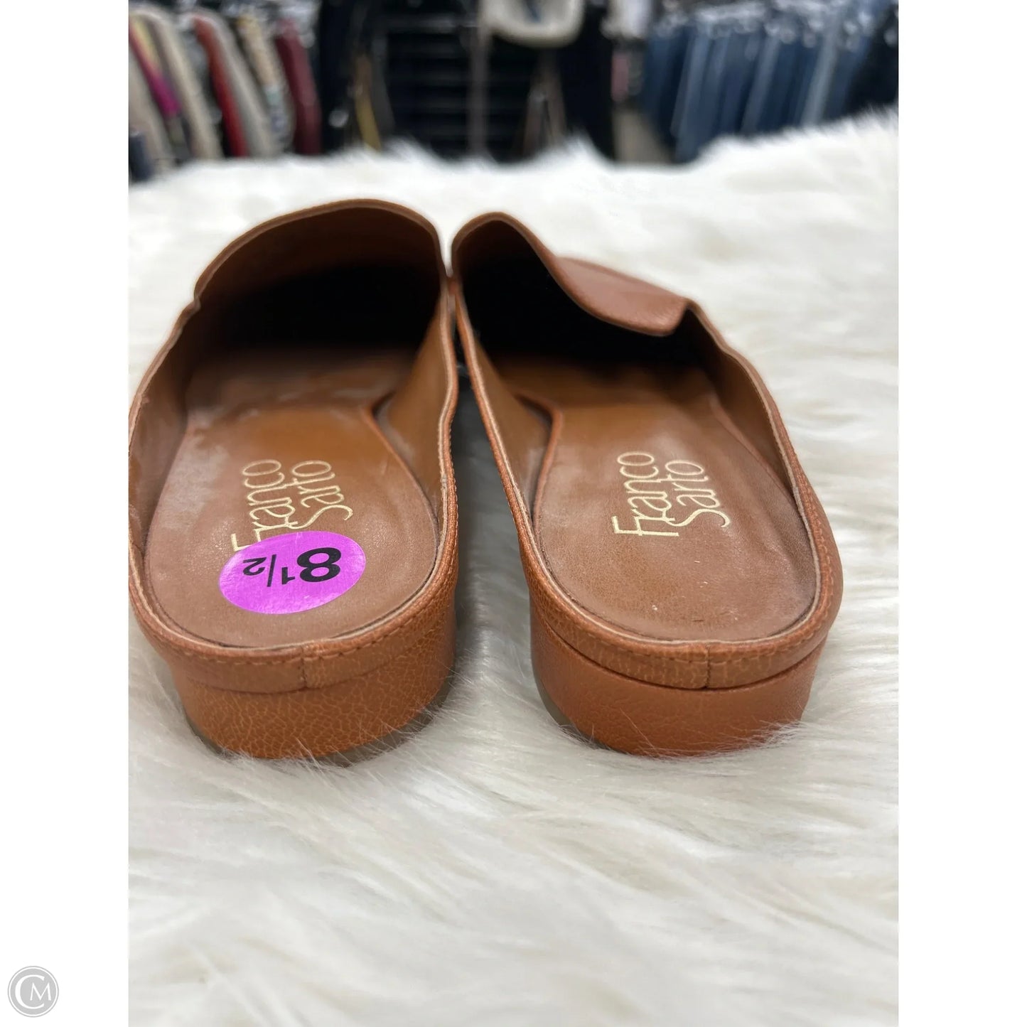 Shoes Flats By Franco Sarto In Brown, Size: 8.5