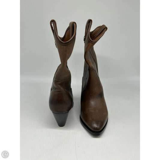 Boots Designer By Frye In Brown, Size: 6.5