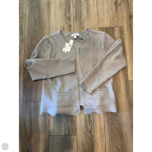 Jacket Other By Christopher And Banks In Grey, Size: Lp