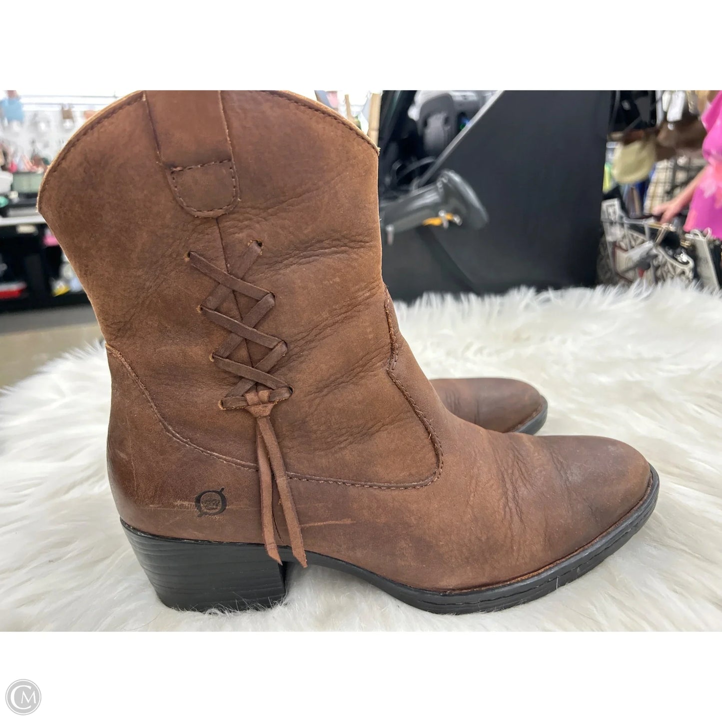 Boots Western By Born In Brown, Size: 9